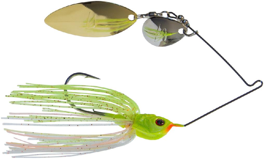 ZMAN SLINGBLADEZ SPRBT 1/2oz RED PERCH WILLOW/COLORADO BLADES - Gunarama
