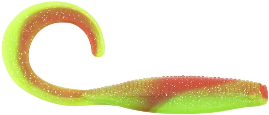 ZMAN STREAKZ CURLY TAILZ 7'(3)NUKED CHKN GLOW