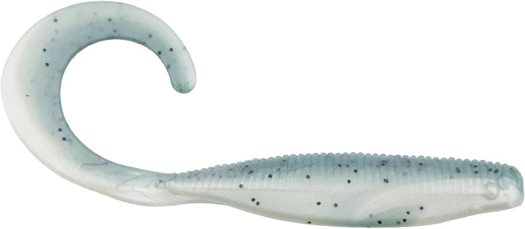 ZMAN STREAKZ CURLY TAILZ 7'(3)NUKED PILCHARD GLOW